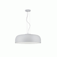 Suspension design 4xE27 max 40W blanche mat - Trio - Baron - blanc métal 4017807387681