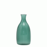 Zafferano Petit Vase Un Fiore 35 Cl En Verre Borosilicate Soufflé À La Bouche Avec Décoration Blanche Sur L'Embouchure, Vert Lac Pour Déco D'Inté Zafferano Petit Vase Un Fiore 35 Cl En Verre Borosilicate Soufflé À La Bouche Avec Décoration Blanche Sur L'Embouchure, Vert Lac Pour Déco D'Inté