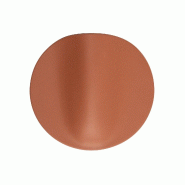 Zafferano Sirio Applique en céramique couleur Terre Cuite, LED 8W 2700K 625lm, diamètre 24 cm, design Made in Italy pour éclairage intérieur IP40