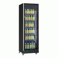 Armoire à boissons noire une porte vitrée 387 l - P7526.0005