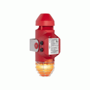 Avertisseur combiné ATEX série YL60 - Réf. : STL0356 - Sonore et lumineux - IP66 - 120 dB(A)@1m