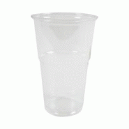 Nvase Ecolomique - 50 Pcs - Gobelet plastique PET transparent - 270 ml, Hauteur: 102 mm - ECO210GKICE9 - transparent plastique NVS210GKICE9