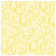 Papstar 50 serviettes ROYAL Collection 1/4-pli 40 cm x 40 cm jaune Damascato - jaune papier 84996