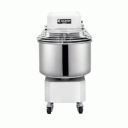 Pétrin à pâte 20 Litres sur roulettes 2 vitesses avec tête et cuve fixe (230V) PREMIUM - GOLDINOX - inox 3701770822157 Pétrin à pâte 20 Litres sur roulettes 2 vitesses avec tête et cuve fixe (230V) PREMIUM - GOLDINOX - inox 3701770822157