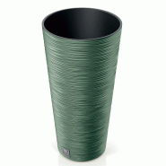 Prosperplast - Jardinière vert terre avec réserve d’eau, collection FURU - 30x30x57,5 cm, capacité de 15 L - vert plastique polypropylène ZA5260