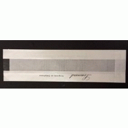 Sac papier personnalisé kraft blanc pour sandwich - 10+6xh39 cm