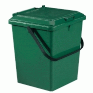 Seau monobloc GARANTIA 640010 vert sapin 8 l