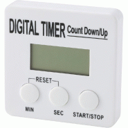 Stalgast Minuteur de cuisine numérique avec fonction compte à rebours - KK1910001