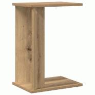 VidaXL Table d'appoint Chêne artisanal 35 x 25 x 50 cm Modèle Apex Essence - 891191