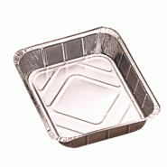 Barquette aluminium gastronome 3000cc 32x26x5cm - par 300