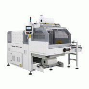BP800AR 280ST – Fardeleuse automatique monobloc avec entrée à 90° et barre de soudure - multifonctionnelle pour divers formats