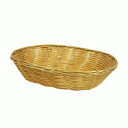 Corbeille polypropylène ovale Plastic 24.5x18x6.5 - MIEL Corbeille polypropylène ovale Plastic 24.5x18x6.5 - MIEL
