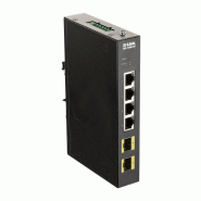 D-Link DIS-100G-6S commutateur réseau Géré Gigabit Ethernet (10/100/1000) Noir_0