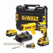 Dewalt Visseuse Plaques De Plâtre Brushless 18v Xr 5ah Li-ion Sans Fil Avec Lampe Led Et Poignée Ergonomique Dcf620n-xj Versio - 5035048468715 Dewalt Visseuse Plaques De Plâtre Brushless 18v Xr 5ah Li-ion Sans Fil Avec Lampe Led Et Poignée Ergonomique Dcf620n-xj Versio - 5035048468715
