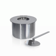 Divina Fire Brûleur rond pour cheminée au bioéthanol biocheminée inox 2 lt d.20 cm - multicolore 8055829980141