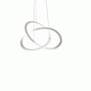Gea Luce Suspension Yara S/P C 40W Led 1900Lm 3000K En Aluminium Blanc Et Silicone - Gealuce Dimmable Phase Cut+Push - YARA S/P C