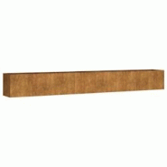 Helloshop26 - Jardinière bac lit surélevé plantes fleurs terrasse jardin de jardin 360 x 40 x 40 cm acier corten marron 02_0039437 - 3000218486792 Helloshop26 - Jardinière bac lit surélevé plantes fleurs terrasse jardin de jardin 360 x 40 x 40 cm acier corten marron 02_0039437 - 3000218486792
