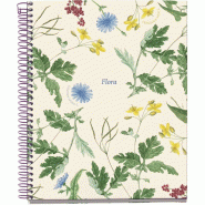 MIQUELRIUS Carnet Méditerranée A5, 200p./100 feuilles 70 g/m² détachables et perforées, quadrillé 5x5 - 8422593044216