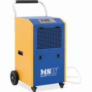MSW - MSW Déshumidificateur professionnel 60 L/Jour, 50-90 m², 480 m³/h, 7,5 L Avec Poignée - Pro Series, Séchoir de chantier Absorbeur - bleu ac