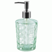SPIRELLA Carla Distributeur de Savon en Verre Recyclé couleur Vert - vert verre 10.20018