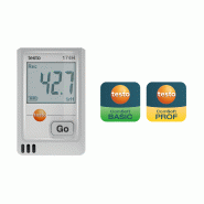 Testo 174 H - Enregistreur d'humidité et de température avec port USB-C et logiciel PC - Mémoire pour 16 000 valeurs de mesure