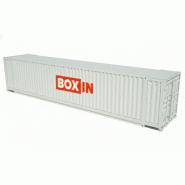 Conteneur de stockage grand volume - 45 pieds pallet wide HC - Longueur 13,72m - Surface 90m³ - chargement jusqu'à 33 palettes Europe