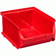 Allit Bac à bec ProfiPlus Box 2B, en PP, taille 2B, rouge - rouge plastique 141444_0