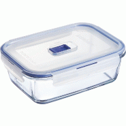 Boîte hermétique rectangulaire 122 cl Pure Box Active - Luminarc - transparent verre H7677
