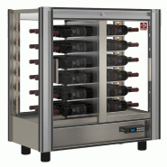 Cave à vins vitrée réfrigérée trasversante à poser modulable 216 l ... - PPVV-1/TR-R6