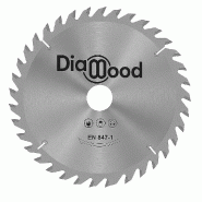 DIAMWOOD EXPERT EN EQUIPEMENT Lame de Scie Circulaire HM D. 260 x Al. 30 x ép. 3.2/2.2 mm x Z40 Alt pour Bois - Diamwood - gris 3664100218054