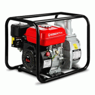 EBERTH Pompe à Eau Thermique Essence 6,5 CV, Pompe de Jardin 60 000 l/h, 3 Pouces, Aspiration 7 m, Moteur 4 Temps - GG1-ERWP30