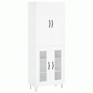Helloshop26 - Buffet bahut commode armoire meuble de rangement organisateur cuisine salle de séjour salon haut 69,5 x 34 x 180 cm 02_0032754 - 300021 Helloshop26 - Buffet bahut commode armoire meuble de rangement organisateur cuisine salle de séjour salon haut 69,5 x 34 x 180 cm 02_0032754 - 300021