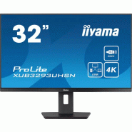 Iiyama ProLite XUB3293UHSN-B5 écran plat de PC 80 cm (31.5") 3840 x 2160 pixels 4K Ultra HD LCD Noir
