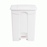 Jantex Poubelle à pédale 65 Litres en plastique blanc - 3701188033756 Jantex Poubelle à pédale 65 Litres en plastique blanc - 3701188033756