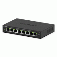 NETGEAR GS308E Géré L2/L3 Gigabit Ethernet (10/100/1000) Noir_0