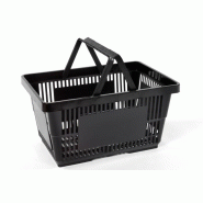 Panier magasin 20 litres 2 poignées - Gris_0