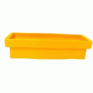 Plast&ampamp#039Up Rotomoulage Jardinière apparence pierre avec réserve d'eau 70l - JAUNEMANGUE - jaune 0750122560509 Plast&ampamp#039Up Rotomoulage Jardinière apparence pierre avec réserve d'eau 70l - JAUNEMANGUE - jaune 0750122560509