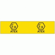 Ruban de signalisation de zone Atex