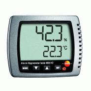 Testo 608-H2 - Thermo-hygromètre avec afficheur de température, humidité et alarme