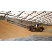 Bâtiment ou entrepôt démontable pour stockage de céréales dans de bonnes conditions Bâtiment ou entrepôt démontable pour stockage de céréales dans de bonnes conditions