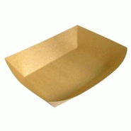 COVR Barquette rectangulaire kraft 1200 ml (125 unités) - 3701621910583 COVR Barquette rectangulaire kraft 1200 ml (125 unités) - 3701621910583