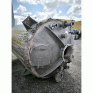 Cuve inox 304 8 500 litres avec agitation atex - référence : c13203