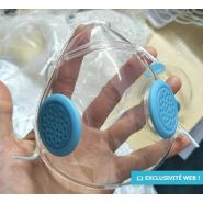 Masque de protection transparents en silicone