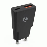 NEDIS Chargeur mural 20 W | GaN | PD3.0 | Fonction de charge rapide | 1.5 / 2 * - 034-1256286