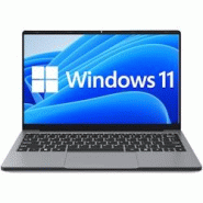 Ordinateur Portable 13,3 pouces FHD Windows 11 8GB RAM ROM 128 Go YONIS - gris 3615616756639 Ordinateur Portable 13,3 pouces FHD Windows 11 8GB RAM ROM 128 Go YONIS - gris 3615616756639