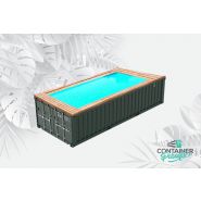 Paradise six - piscine container - container paradise - dimension intérieur 5,94 x 2,30 m