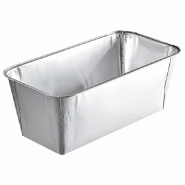 Plat Aluminium NOVATRAY VALUE PACK Profond 1960ml - 246x126x92mm - Moule Cuisson Four Jetable Traiteur Plats Cuisinés NovaPac - Lot de 900 unités -