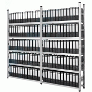 Rack léger en acier galvanisé - 3 mètres - Longueur 3000 mm - Un départ et un suivant L1500 Rack léger en acier galvanisé - 3 mètres - Longueur 3000 mm - Un départ et un suivant L1500