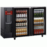 Refroidissement de bouteille 2 portes vitrées, 375 litres bottles l... - PTAVT/2G-R2