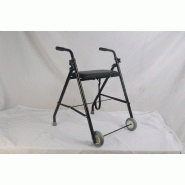 Rollator classic pliant en acier - RLMRCHPAC-ID01